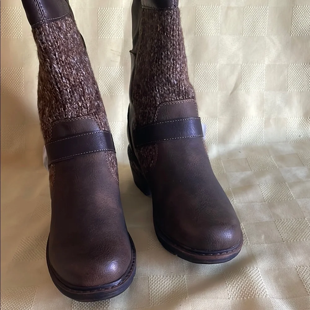 Women's LUKEES BY MUK LUKS Brown Knee-High Boots
